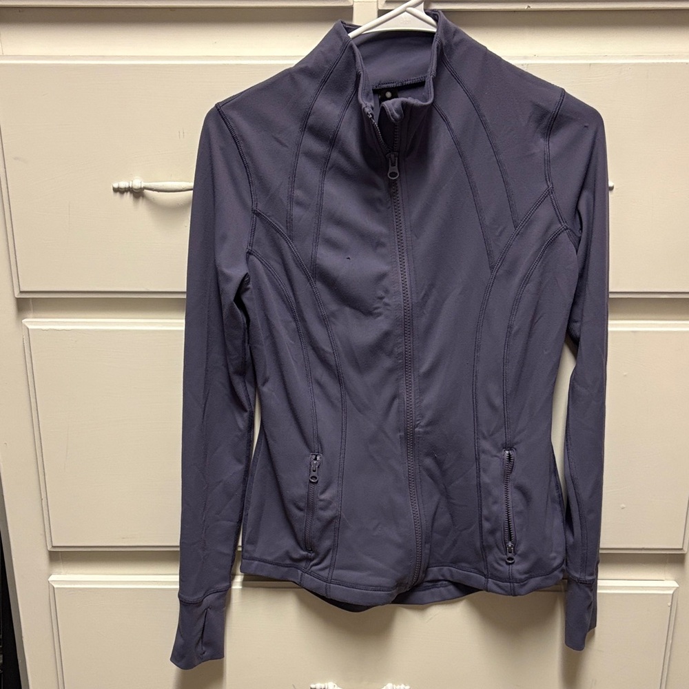 Yogalicious Women's Utility Jacket in Deep Purple